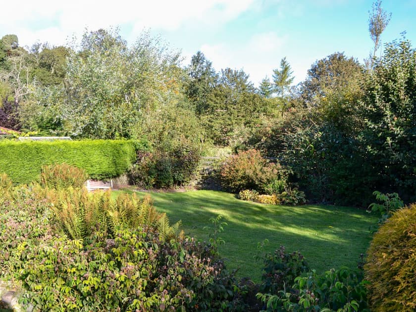 Spacious garden at the rear  | Smithy House, Guthrie, near Forfar