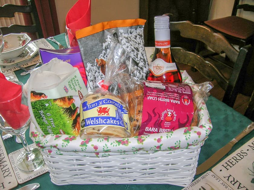 Typical welcome pack | Bevan House, Hundred House, near Builth Wells