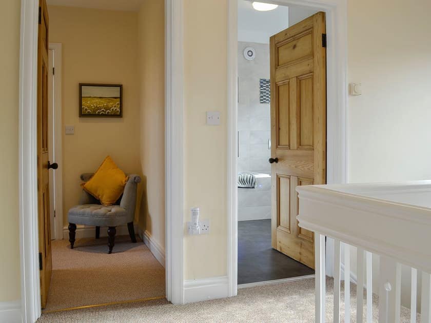 Light and airy landing area | Zonnebloem, Brymbo, near Wrexham