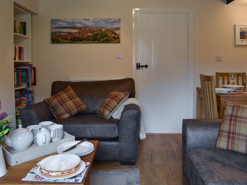 Living room with dining area | Derwent Cottage, Wrench Green, near Scarborough
