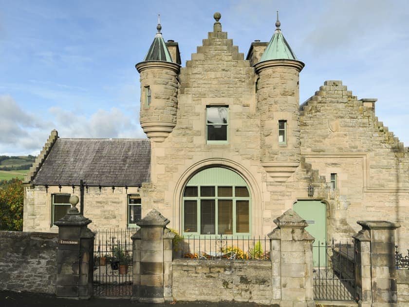 Grade B listed, Scottish Baronial-style townhouse | The Five Turrets, Selkirk