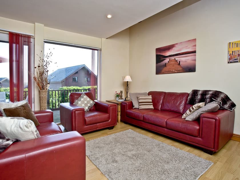 Living area | Ash lodge - Retallack, St Columb