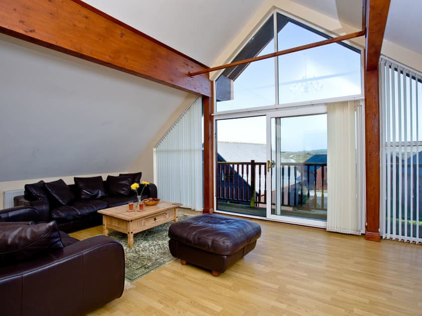 Living area | Ash lodge - Retallack, St Columb