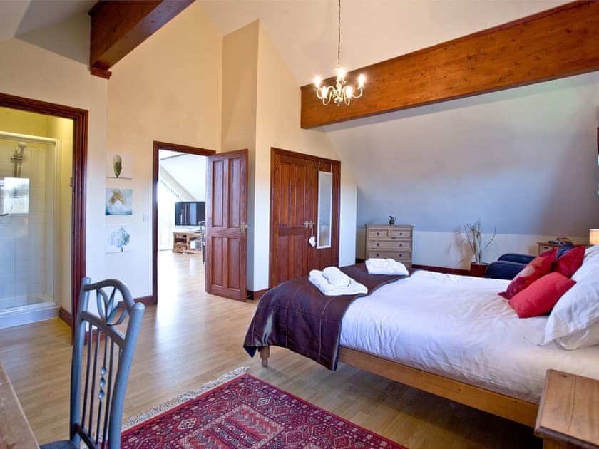 Double bedroom | Ash lodge - Retallack, St Columb