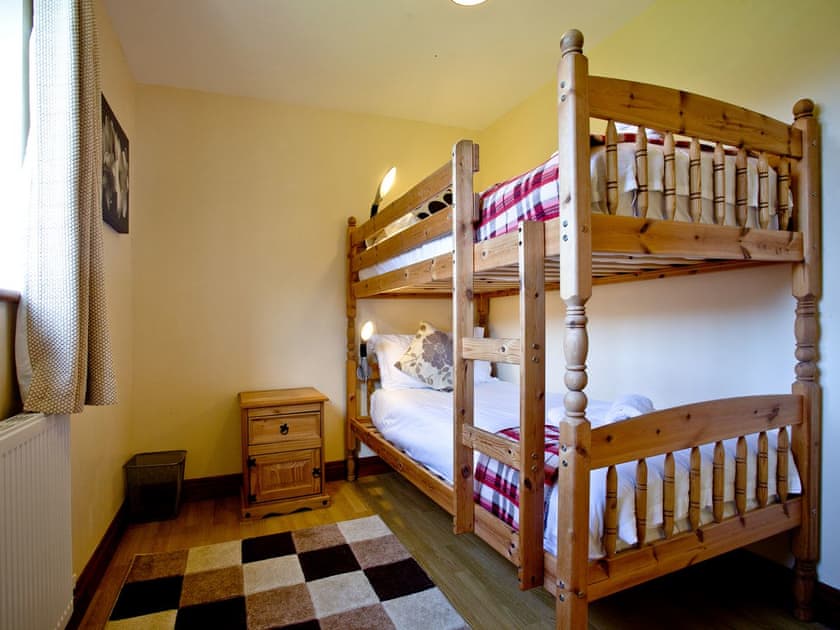 Bunk bedroom | Ash lodge - Retallack, St Columb