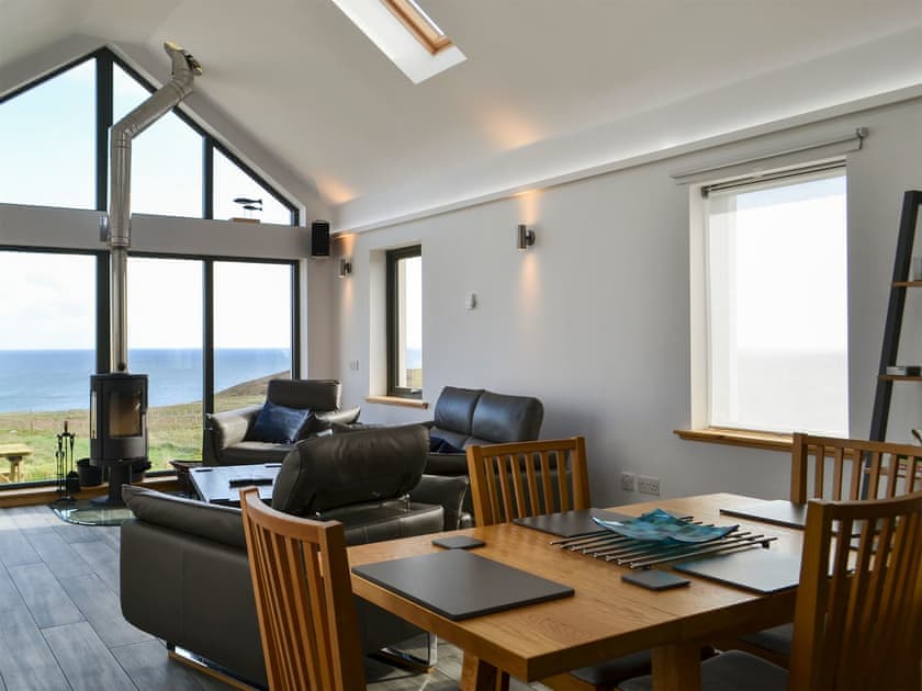 Light and airy open plan living space | Healair, Aird, near Stornoway
