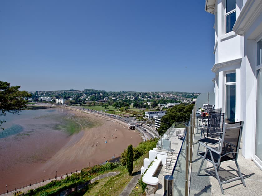 Bigger view of the terrace  | Riviera Mansion, Torquay