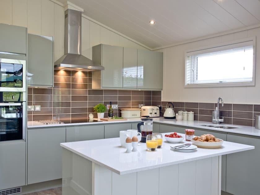 Well equipped kitchen area | Holly Lodge - South Downs Lodges, Hassocks