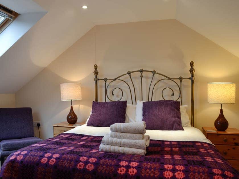 Double bedroom | The Old Byre, Middleton, near Swansea