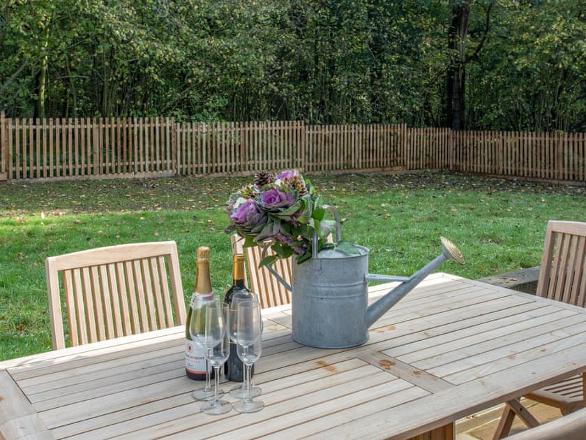 Dining out area | Estate Cottage, Worstead, near North Walsham