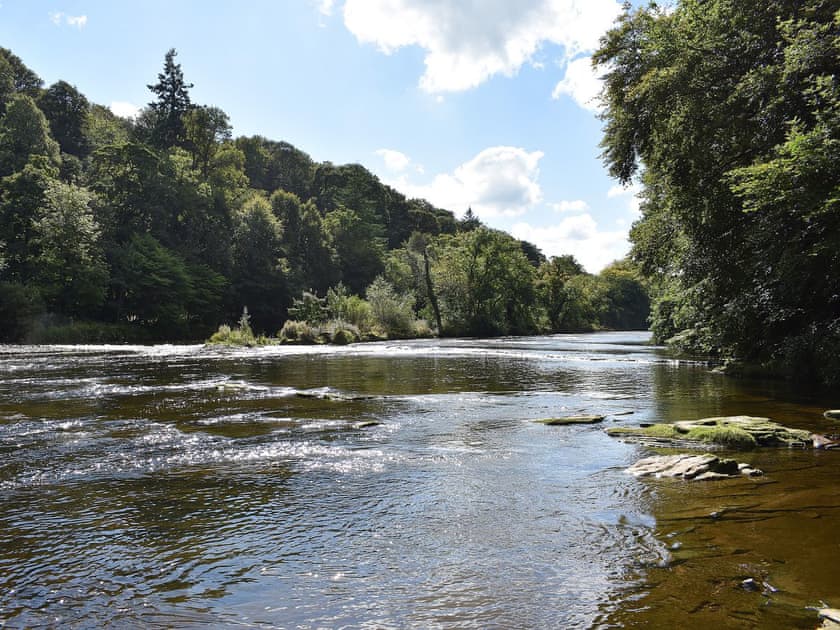 The lovely river Eden flows nearby | Eden Cottage, Little Corby, near Carlisle