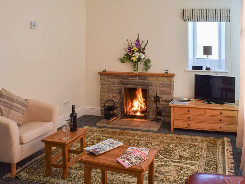 Cosy and comfortable living room | Abbotts Close Cottage, Sutton-under-Whitestonecliffe, near Thirsk