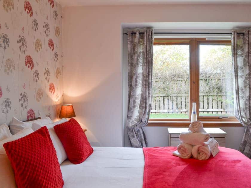 ouble bedroom with lovely views | Croftside House - Allt Mor Cottages, Aviemore