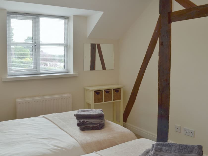Comfy twin bedroom | The Old Stables, Standon