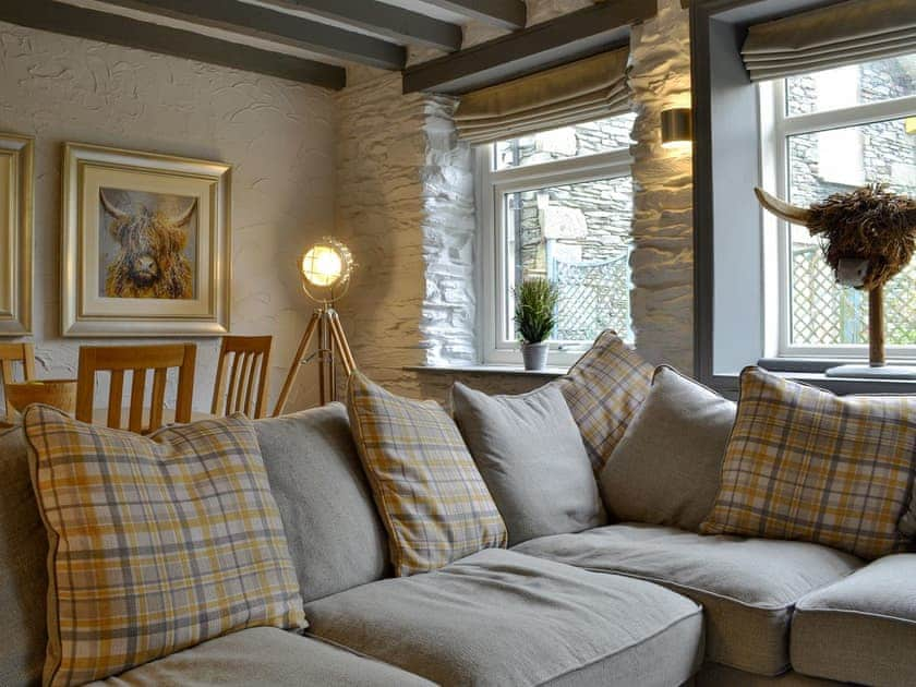 Comfortable living/ dining room | Coach House - Grange End Cottages, Grasmere