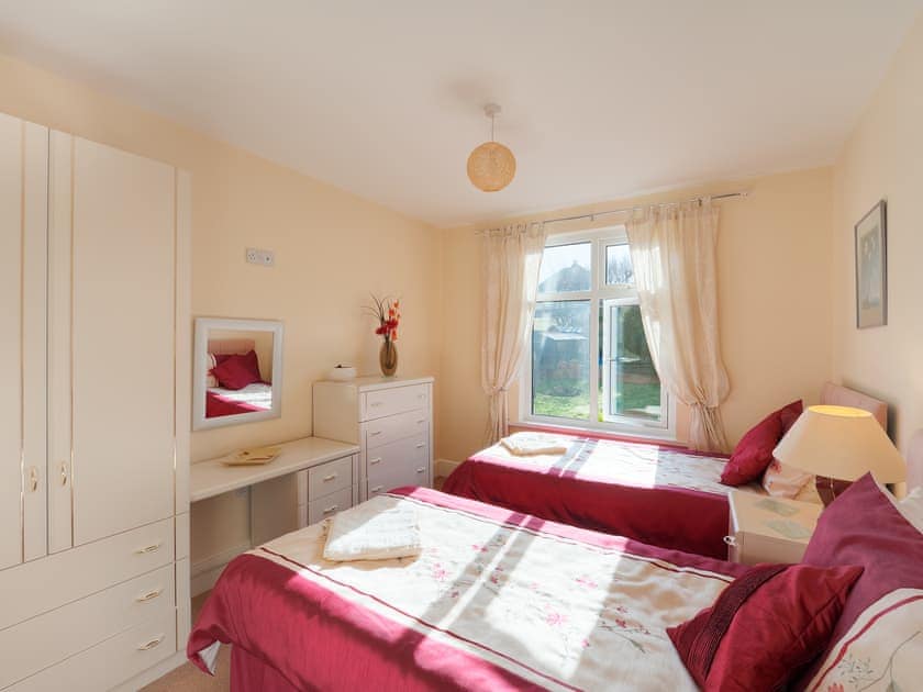 Comfortable double bedroom | Two Beaches, Paignton