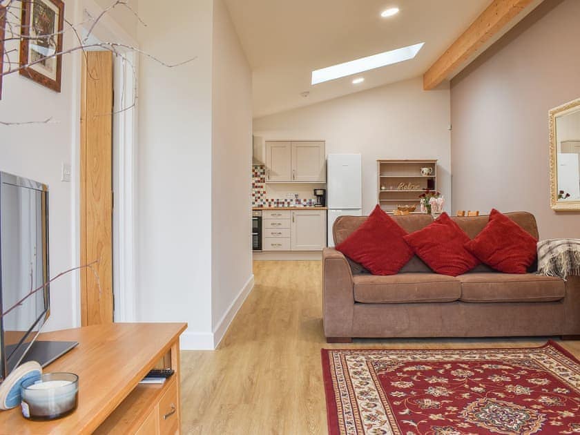 Delightfully light and airy open plan living area | Sid’s Place, Ringwood