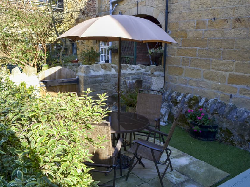 Relaxing sitting-out-area  | The Old Forge, Alnwick