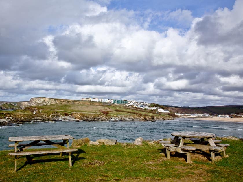 Local beauty spot overlooking the estuary | Sea Glimpses - Glendorgal, Newquay