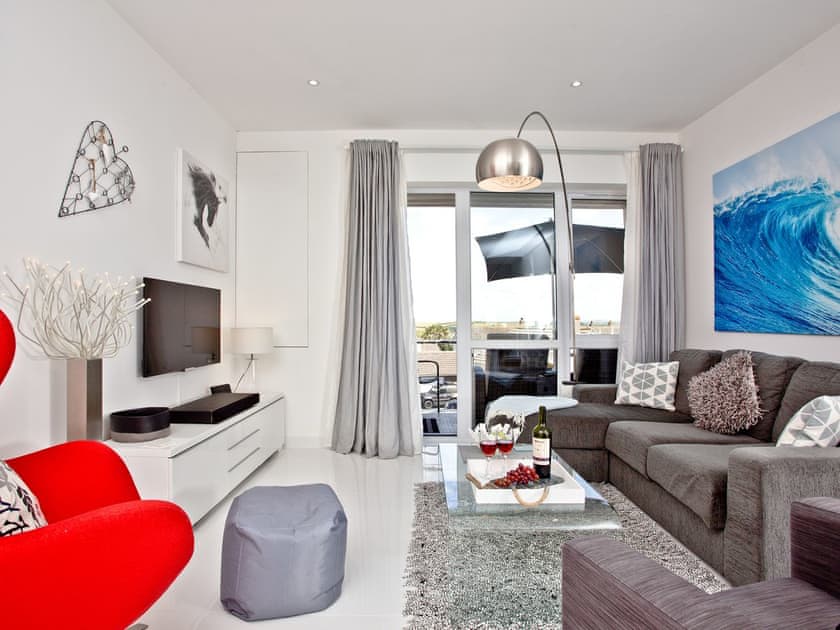 Living area | Luna Blue - Tre Lowen, Newquay