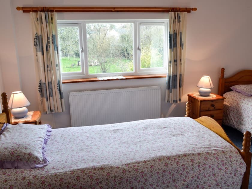 Twin bedroom | Copper Beech, Netherbury, Bridport