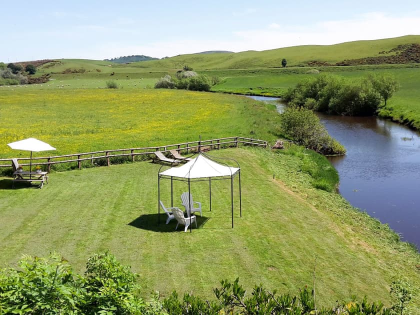 View | Harperfield Chalet, Lanark