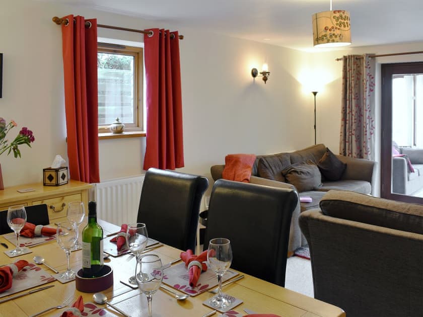 Spacious living/ dining room | Bluebell Barn, Newbiggin on Lune, near Kirkby Stephen