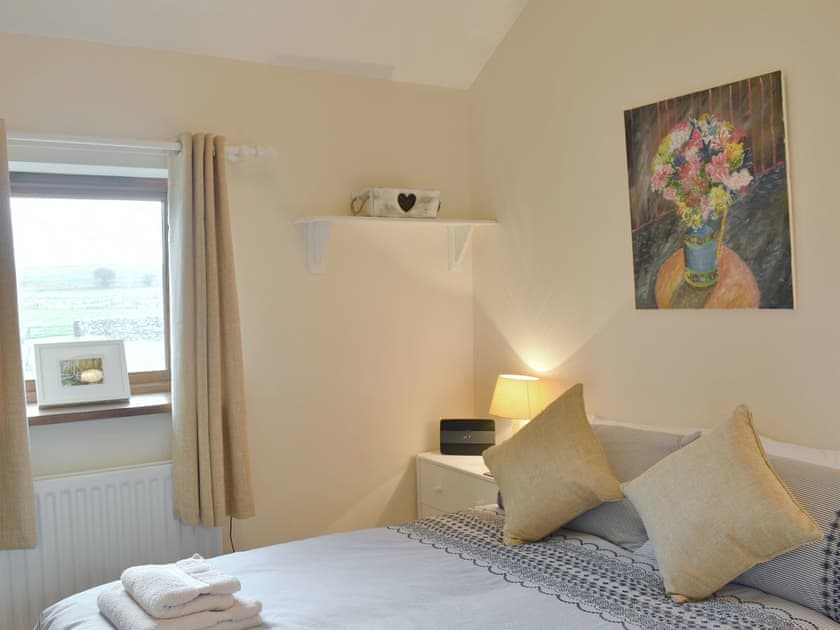 Comfortable double bedroom | Bluebell Barn, Newbiggin on Lune, near Kirkby Stephen