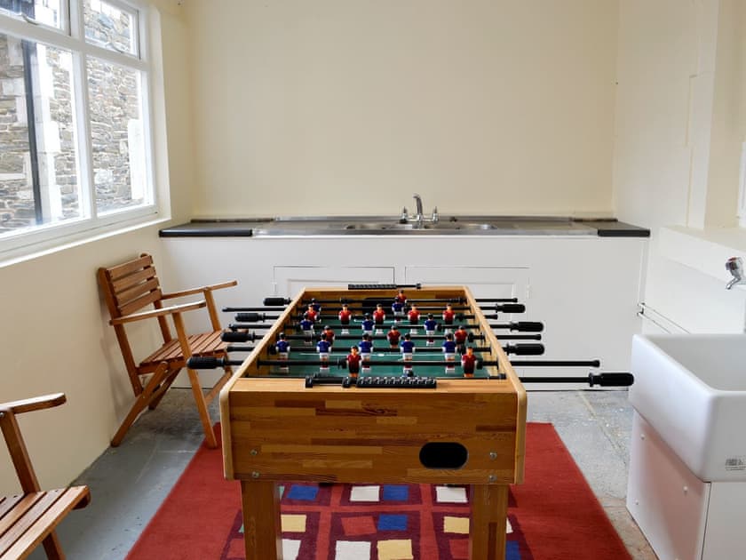 Games room | The East Wing at Grove Hall, Bodfari, near Denbigh