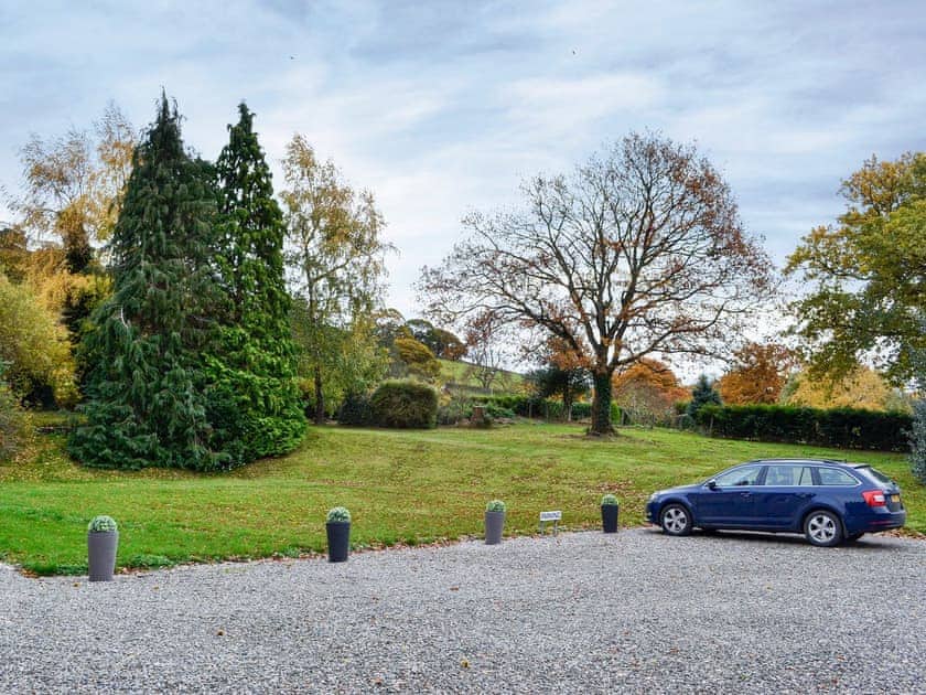 Private parking for 6 cars | The East Wing at Grove Hall, Bodfari, near Denbigh