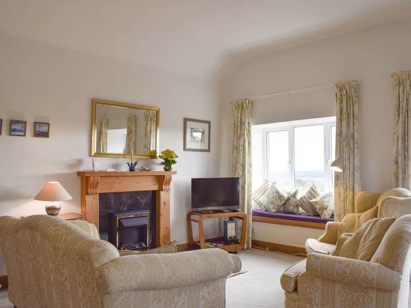 Attractive living area | Lucklaw Steading Cottage, Balmullo, near St Andrews