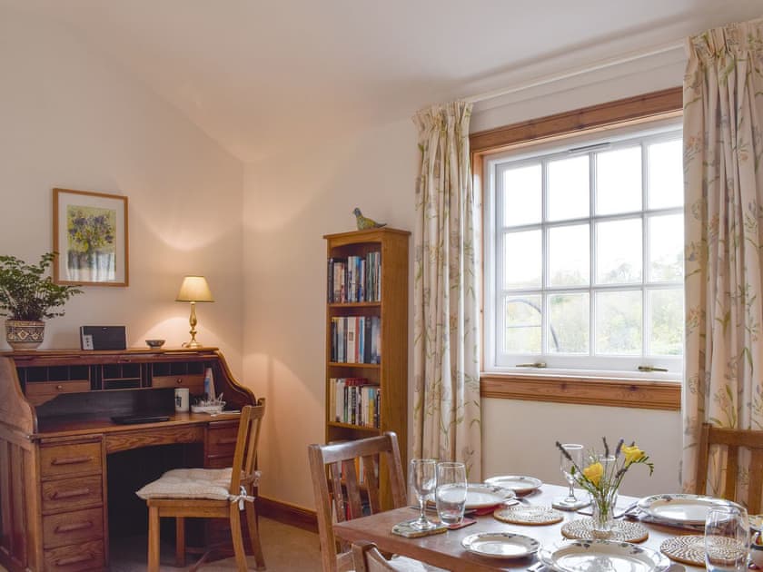 Spacious dining area | Lucklaw Steading Cottage, Balmullo, near St Andrews