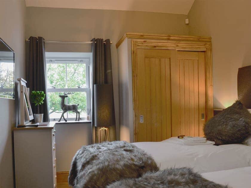 Twin bedroom | Aysgarth Lodge, Seamer, near Scarborough