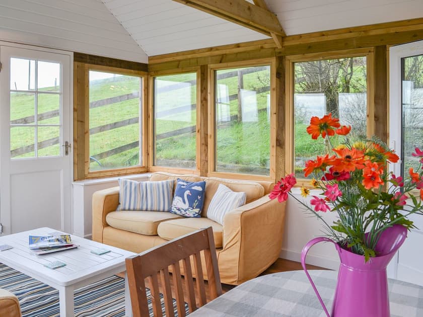 Peaceful and relaxing sun room | West Hurscott Cottage, Hurscott, near Barnstaple