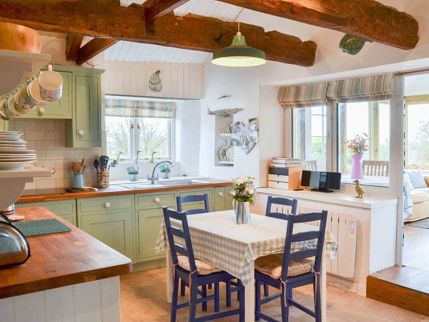Beamed well apoointed kitchen/diner | West Hurscott Cottage, Hurscott, near Barnstaple