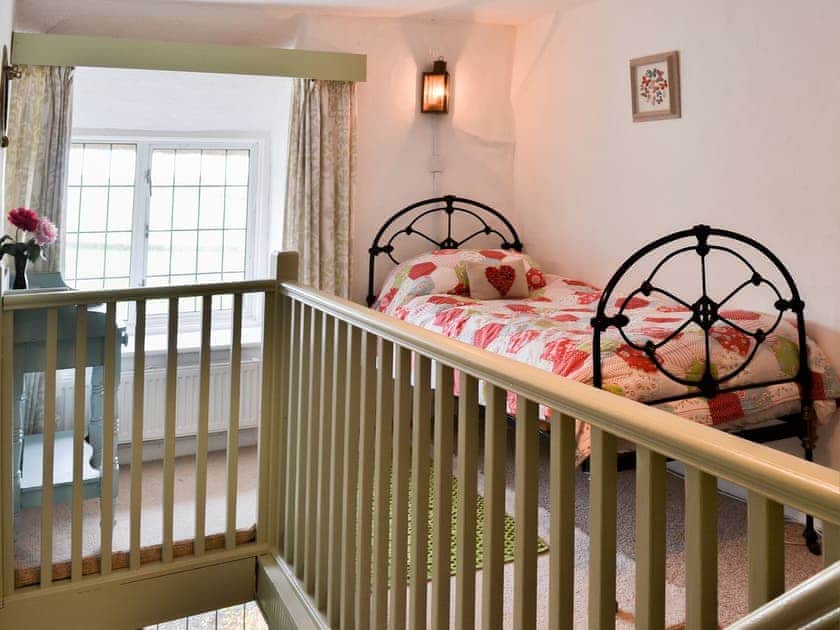 Lovely large landing with additional sleeping | West Hurscott Cottage, Hurscott, near Barnstaple