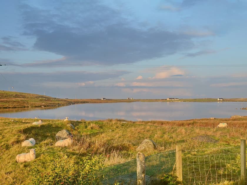 Gorgeous Loch Roag at sunrise | Padraig’s Cottage, Howbeg (Tobha Beag), Isle of South Uist