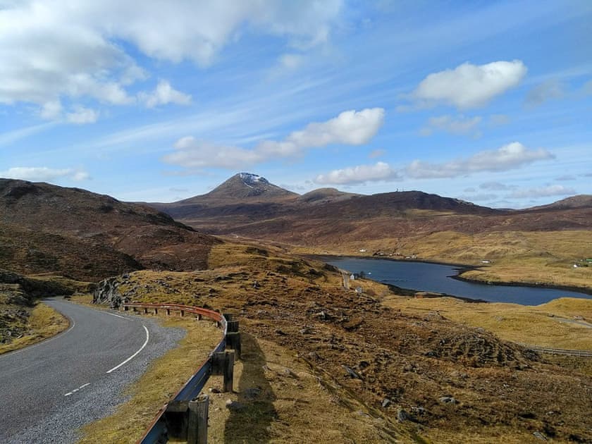 Clisham 799m with Loch Seaforth | Healair, Aird, near Stornoway