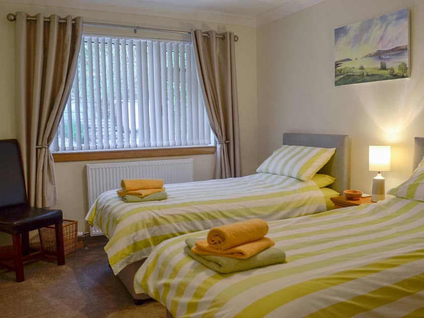 Twin bedroom | Bayshiel, Sandhead near Stranraer
