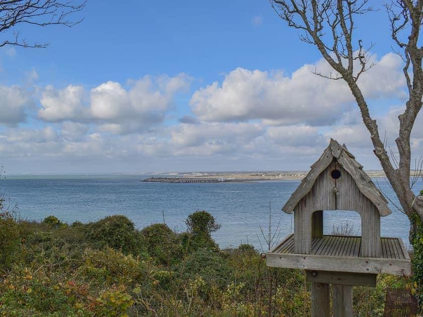 Far reaching views towards Hurst Castle and Hurst Point Lighthouse | Solent Point - Solent View & Brambles Cottage, Freshwater