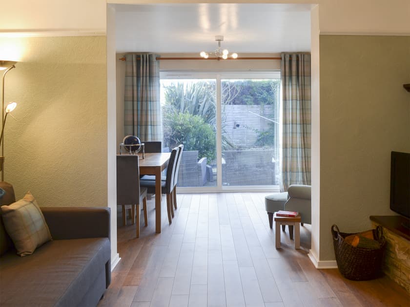 Spacious living/dining room | Waggy Tails, Seahouses, near Alnwick