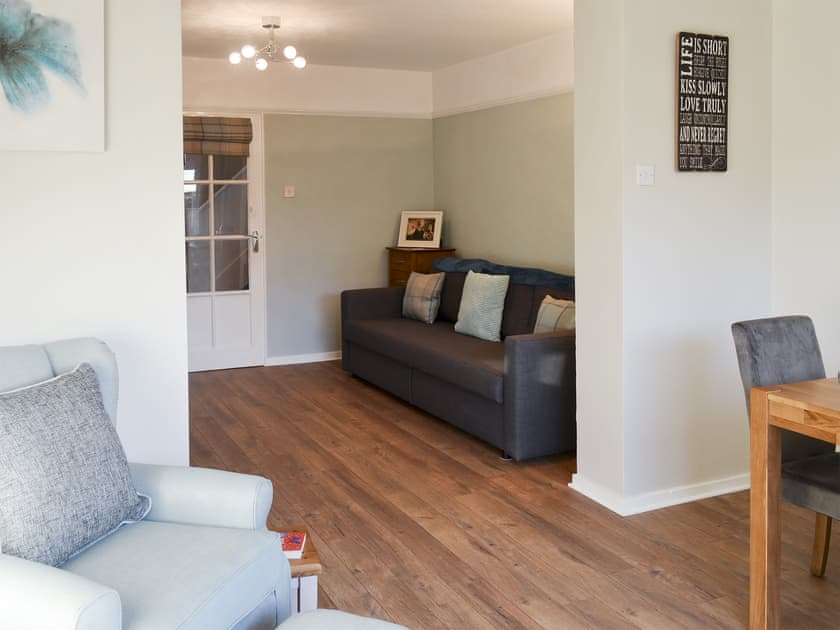 Spacious living/dining room | Waggy Tails, Seahouses, near Alnwick