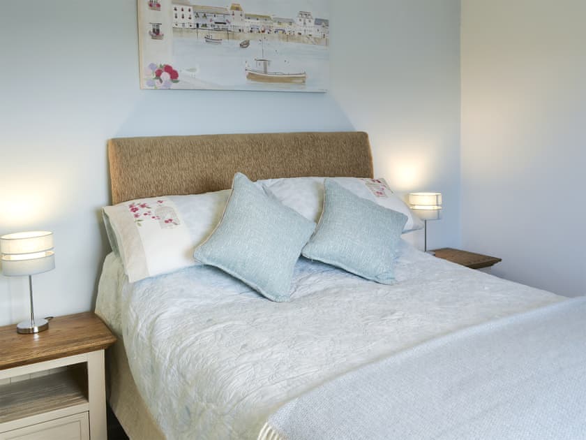 Relaxing double bedroom | Waggy Tails, Seahouses, near Alnwick