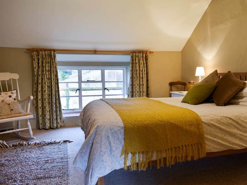 Comfortable double bedroom | Barters Cottage, North Chideock, near Bridport