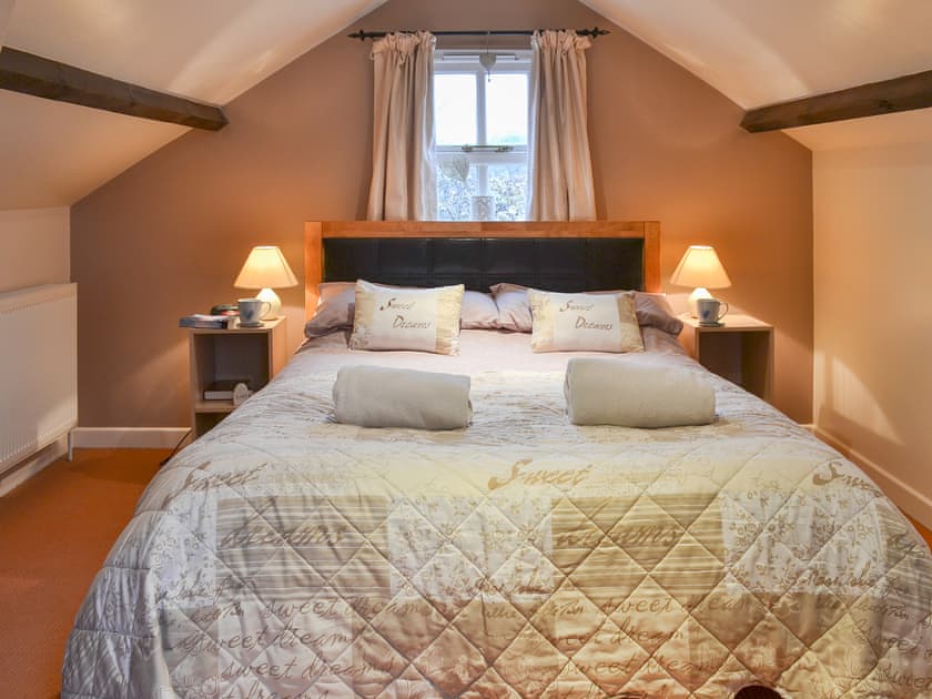 Beautifully-appointed double bedroom | Wheelwright Cottage, Halwill