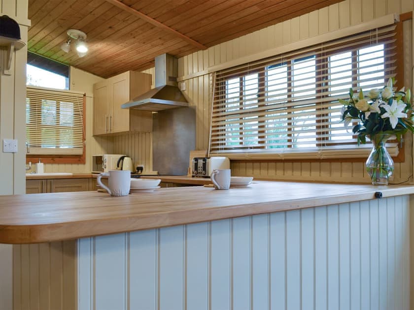 Good sized kitchen area | Pampita Lodge - Tickton Hall Cottages, Beverley