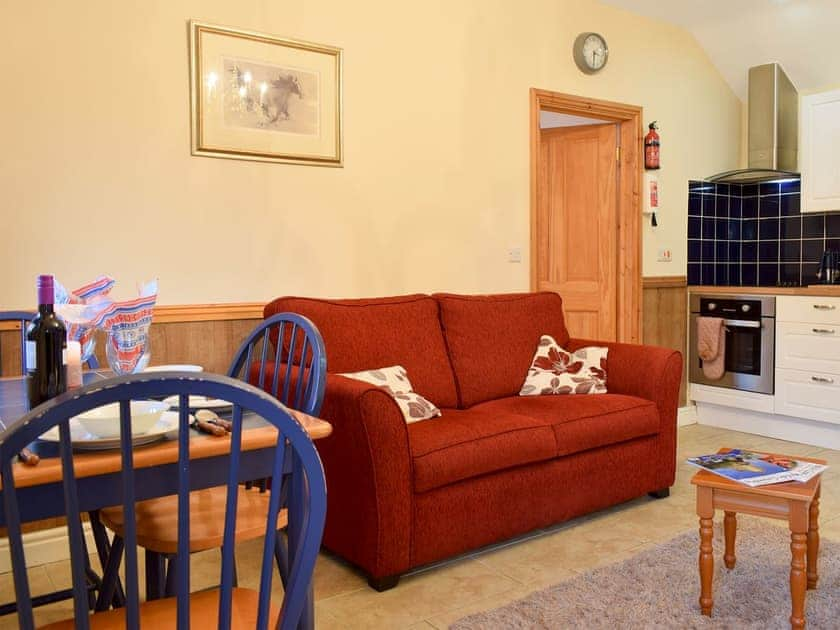 Cosy open plan living space | Ty Bach Twt - Penrhiw Cottages, Llangeitho, near Tregaron