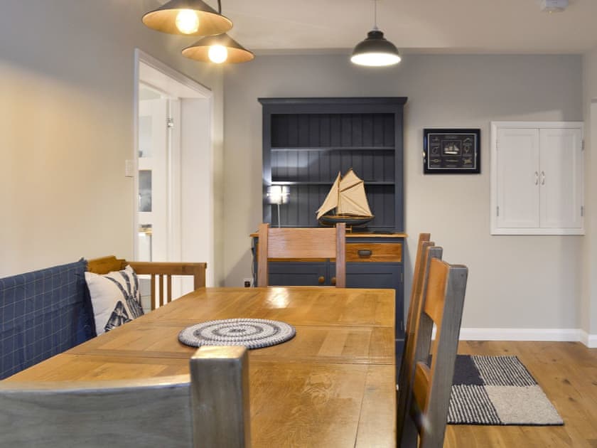 Attractive dining room | Treen, Lansallos, near Looe