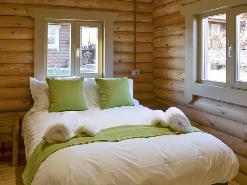 Relaxing double bedroom | Vindomora Country Lodges - Hadrian Lodge - Vindomora Country Lodges , Ebchester, near Consett