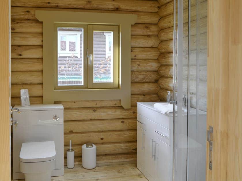 Spacious shower room | Vindomora Country Lodges - Hadrian Lodge - Vindomora Country Lodges , Ebchester, near Consett